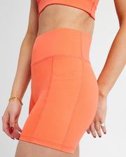 Flex 5inch Pocket Bike Short - Coral