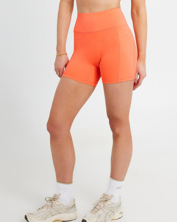 Flex 5inch Pocket Bike Short - Coral