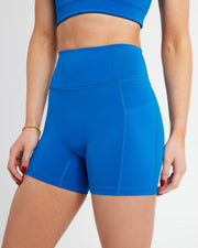 Flex 5inch Pocket Bike Short - Cobalt