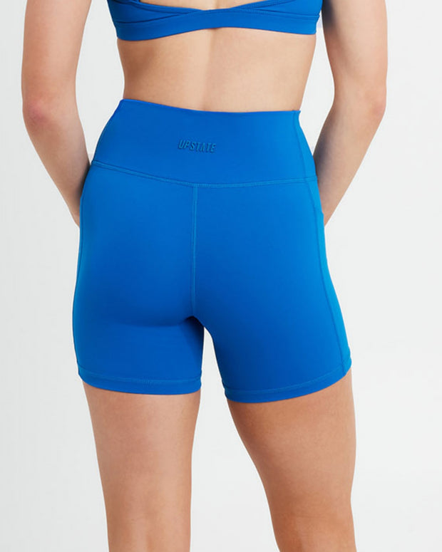 Flex 5inch Pocket Bike Short - Cobalt