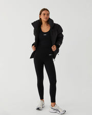 Puffer Jacket - Black