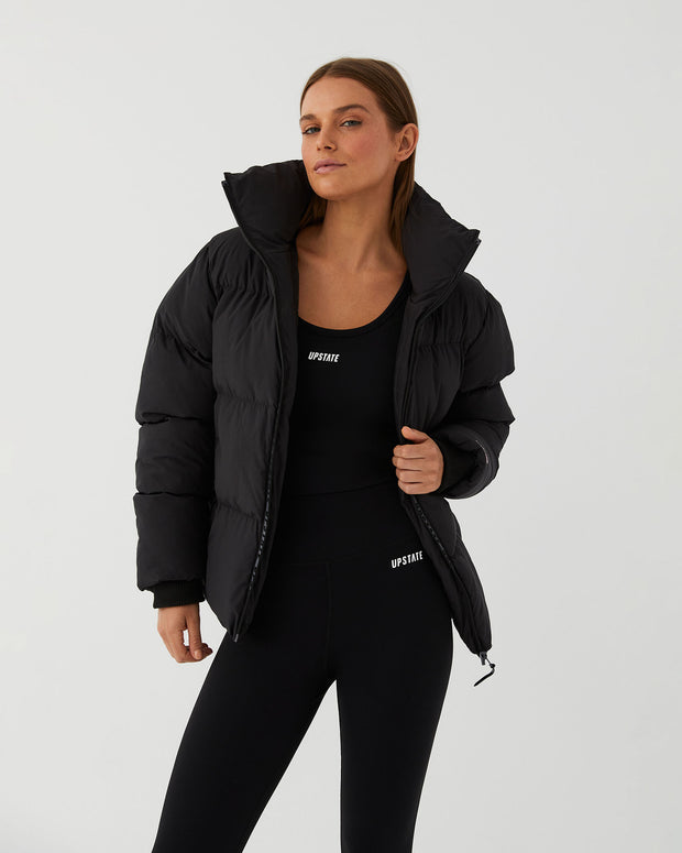 Puffer Jacket - Black