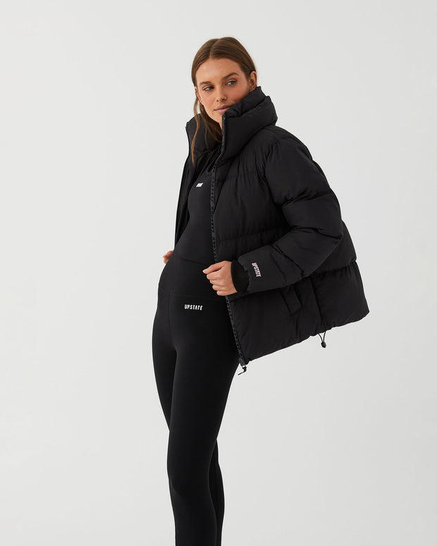 Puffer Jacket - Black