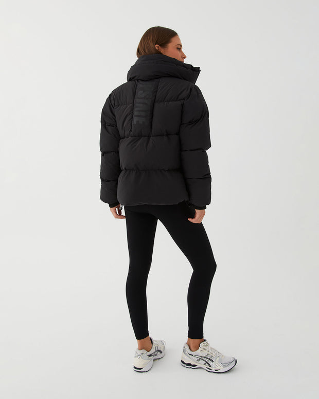 Puffer Jacket - Black