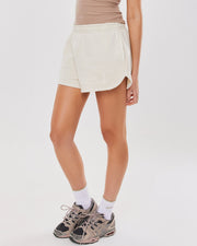 Player Fleece Short - Sand Dunes