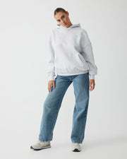 Player Hoodie - White Marle