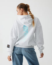Player Hoodie - White Marle