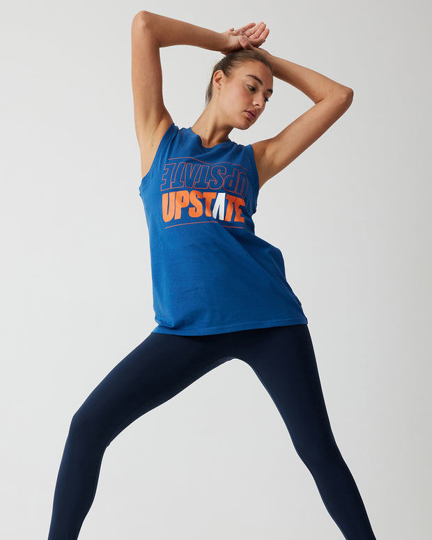 Muscle Tank - Denim Blue