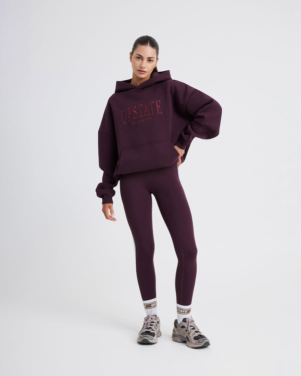 Off-Duty Hoodie - Merlot
