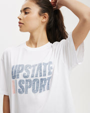 Hustle Tee - White / Reverse