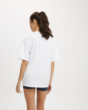 Hustle Tee - White / Reverse