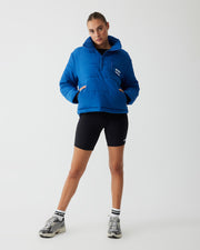 Puffer Pullover - Denim Blue