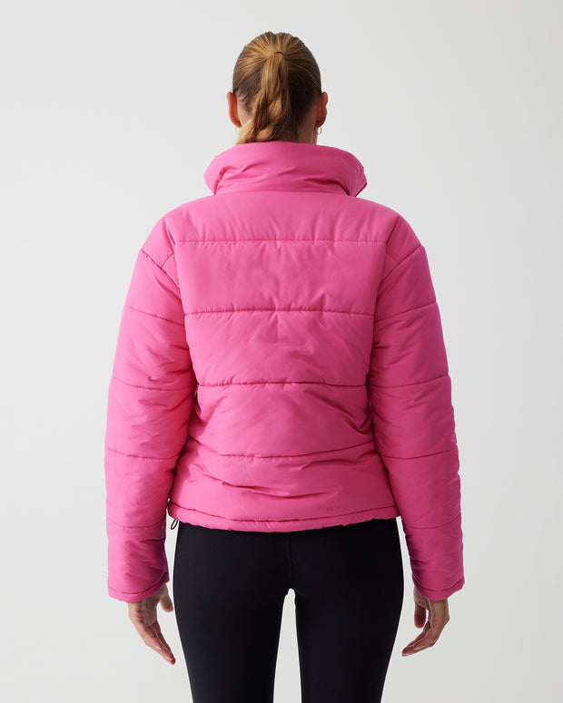 Puffer Pullover - Pink