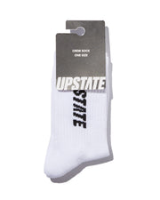 Crew Sock - White / Black