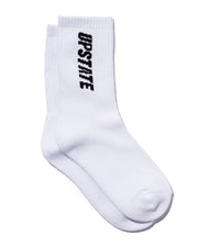 Crew Sock - White / Black