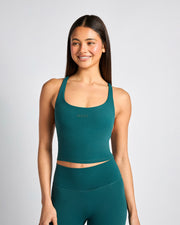 Air Sculpt Strappy Sports Tank - June Bug