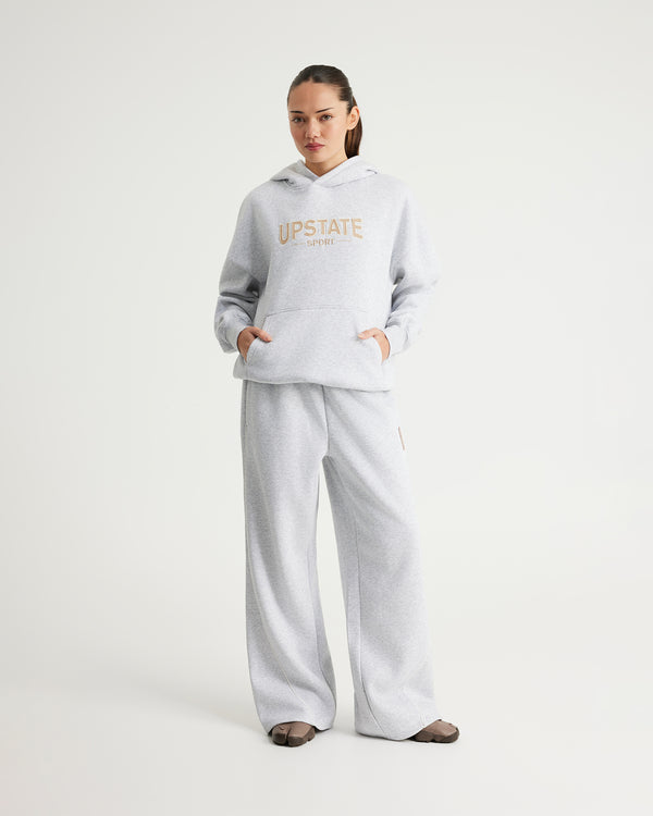 Off-Duty Hoodie - Grey Marle