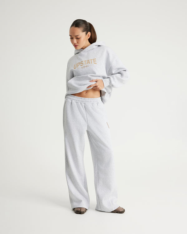 Off-Duty Track Pant - Grey Marle