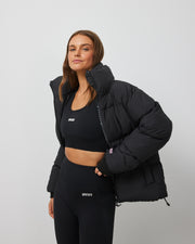 Puffer Jacket - Black