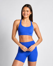 Air Sculpt Bike Short - Electric Blue